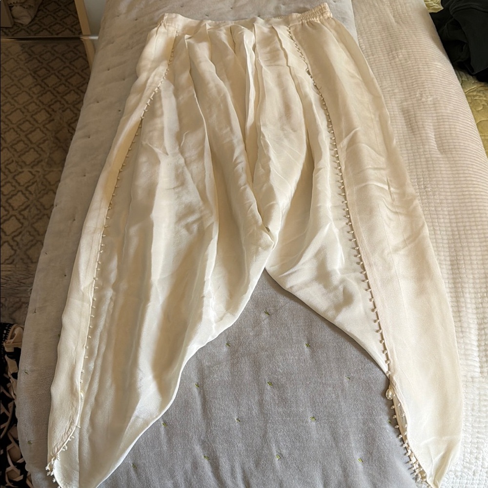 Silk shalwar by shamsha hiswani size large